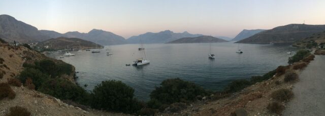 Aussicht über Emborios Bucht