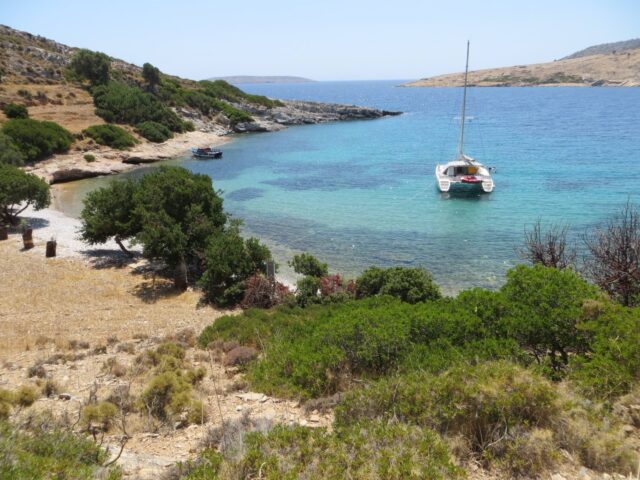 Agathonisi Poros E-Einbuchtung