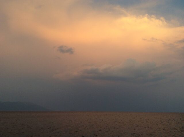 Bedrohliche Wolken