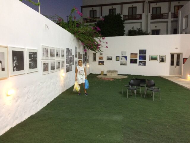 Fotoausstellung in Patmion