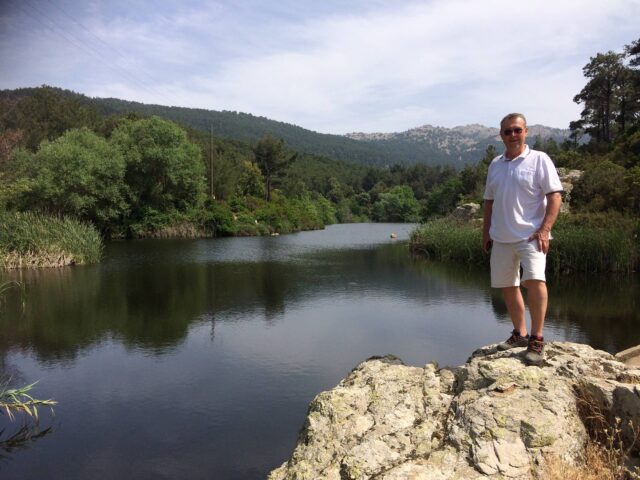 Noch ein Stausee mit Johan