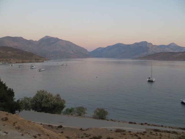 Aussicht von der Taverna Barba Nikolas