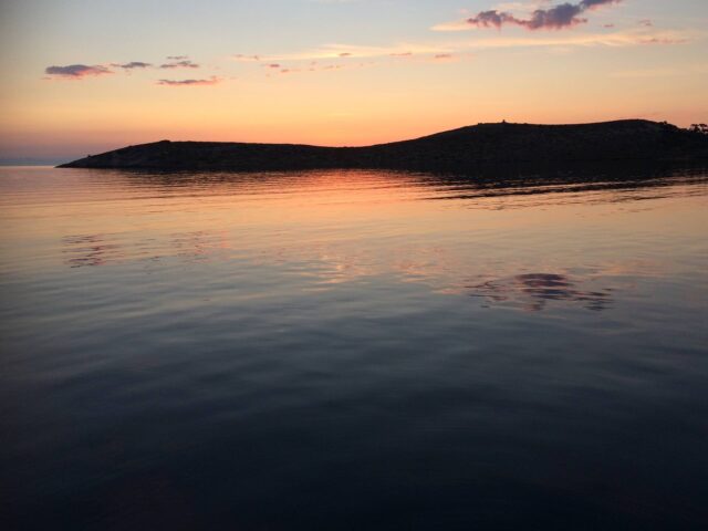 Kurz vor Sonnenaufgang[