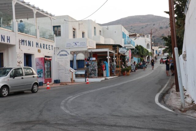 Tilos Livadia Hauptstraße