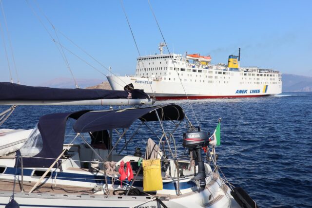 Die Prevelis legt in Chalki an