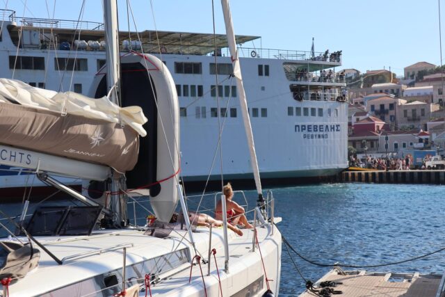 Die Prevelis legt in Chalki an