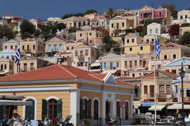 Symi Häuser