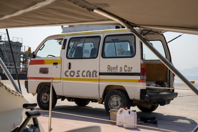 Das tolle Auto von Dimitris