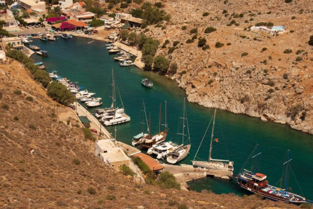 Kalymnos Vathy Hafenbucht