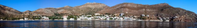 Tilos Livadia Panorama um 8h früh